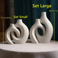 Minimalist Ceramic Vase Set of 2